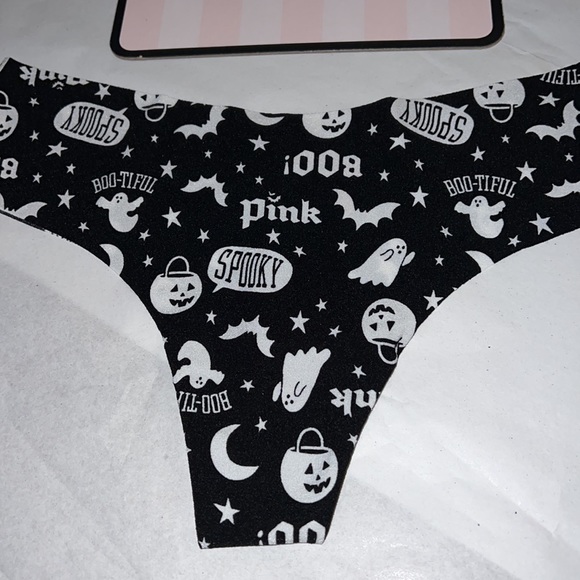 (M) Victoria’s Secret (PINK) Halloween THONG No Show Panty - Picture 4 of 11